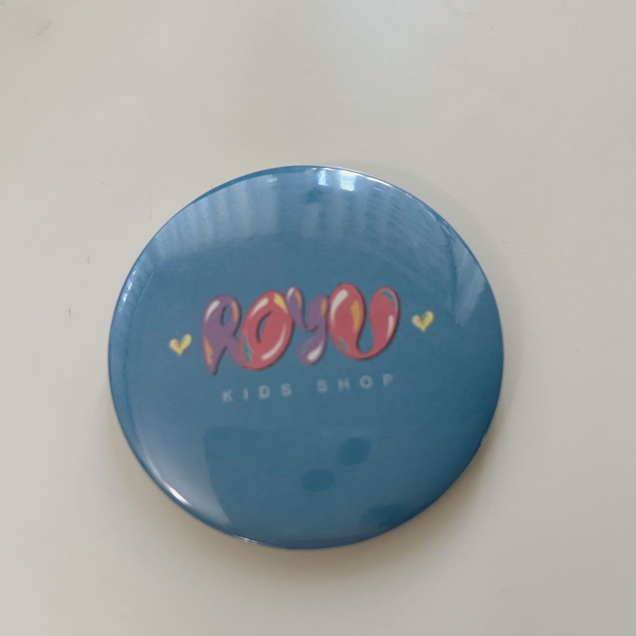 Custom Pin Button, Badge, Round 2¼ inch (58mm)