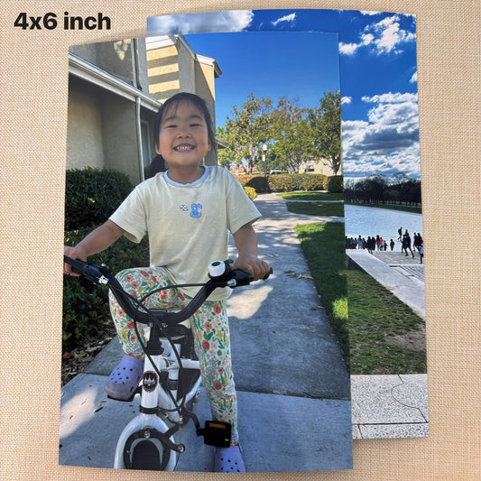 Photo Prints – Premium Quality, 4x6 Inch Glossy